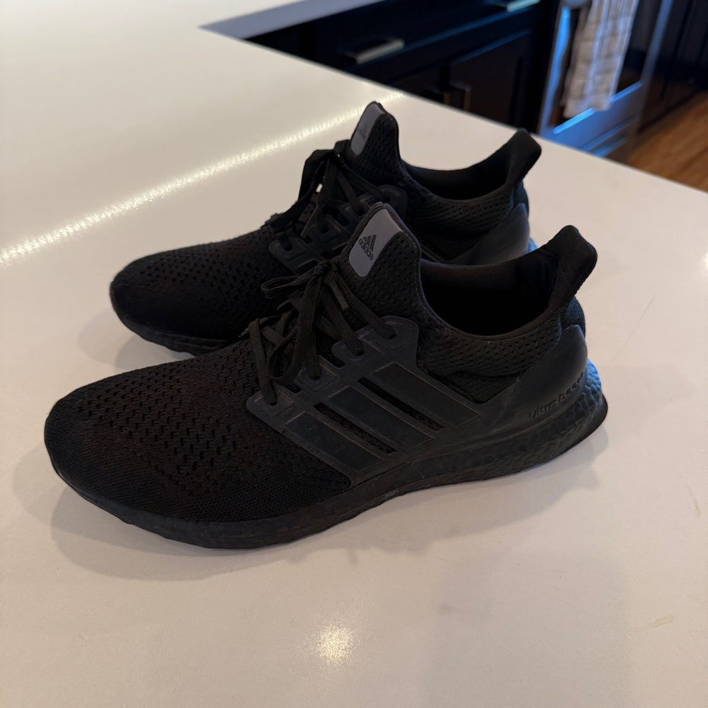 Adidas Black Ultra Boost Athletic Shoes - 10.5